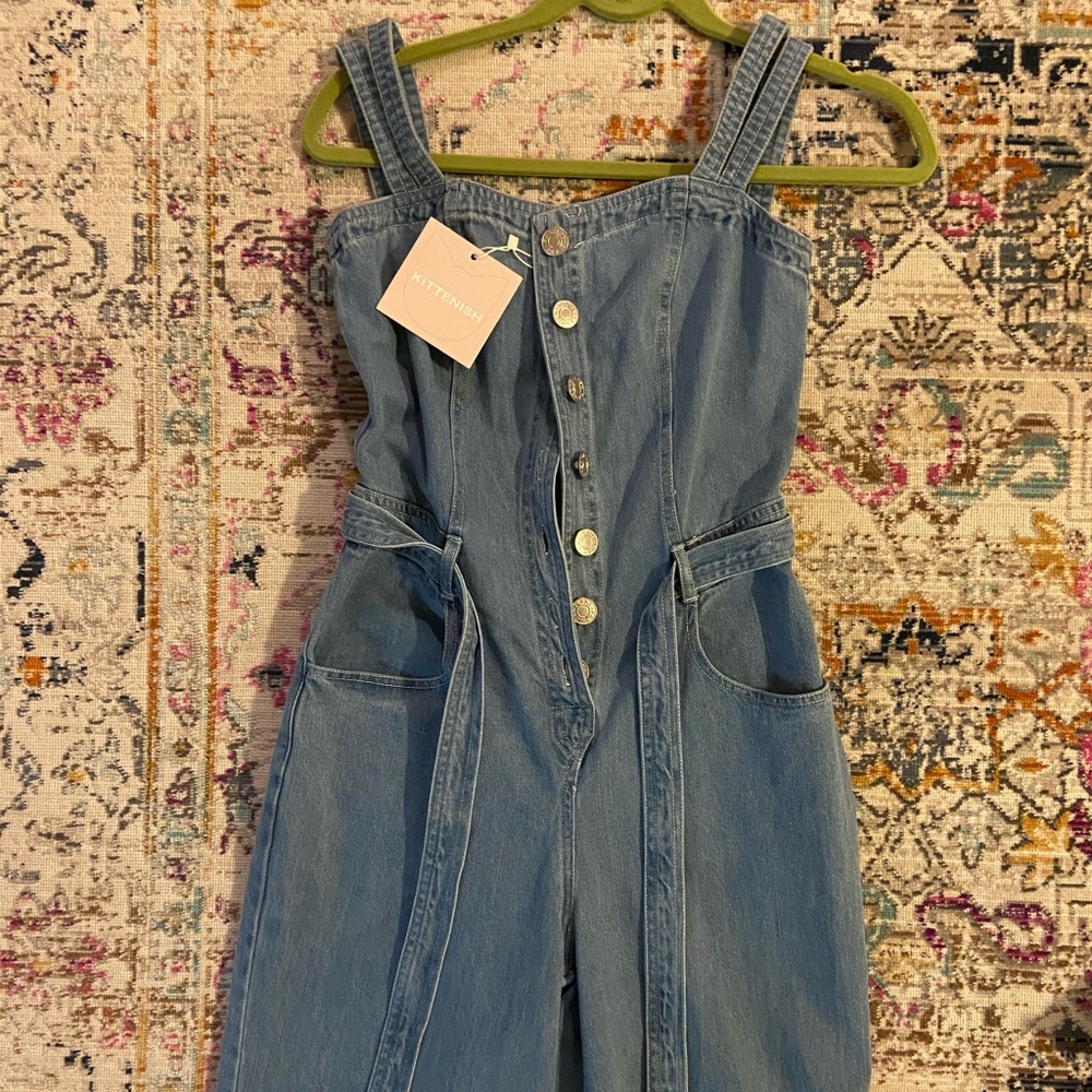 Denim jumpsuit